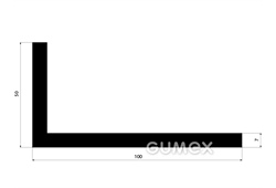 GUMMIPROFILE L-FORM - EPDM